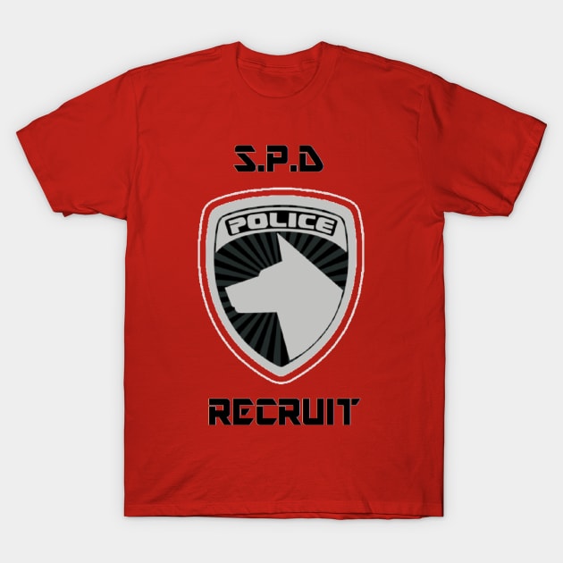 SPD Recruit T-Shirt by SentaiRiderNate